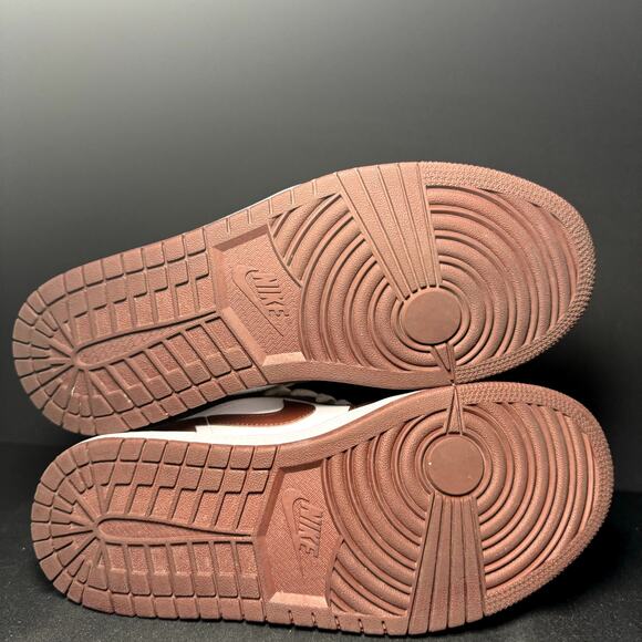 Size 9 - Wmns Nike Air Jordan 1 Low Bronze Eclipse Women's Shoes - Picture 6 of 8